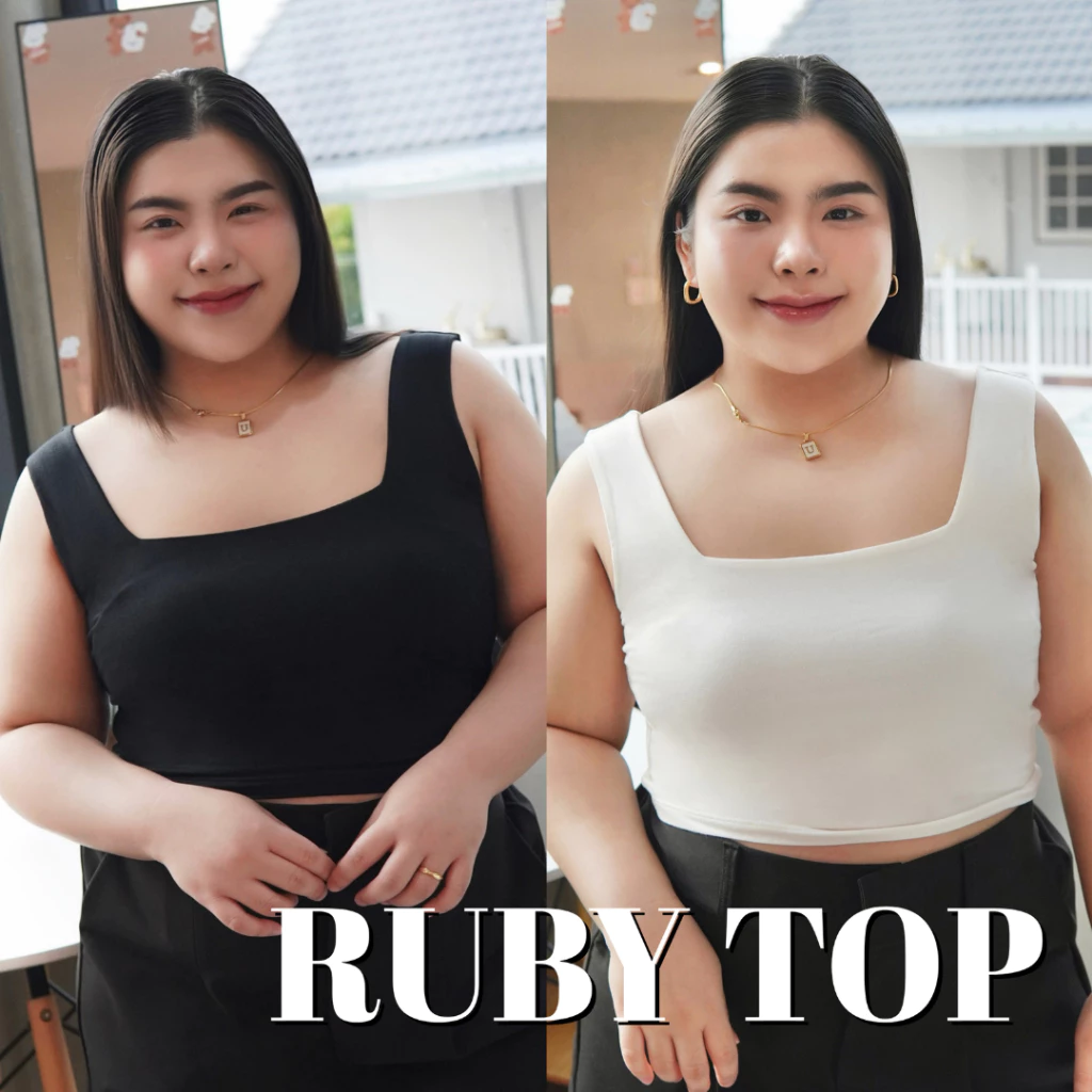 (A07) Ruby Top เสื้อกล้ามเก็บน้องจั๊ก