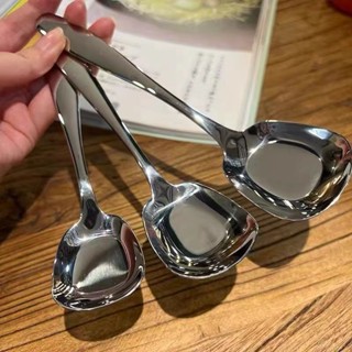 🚚พร้อมส่ง🚚ส้อมช้อนสแตนเลส หนาไม่บาดปาก น้ำหนักพอดี