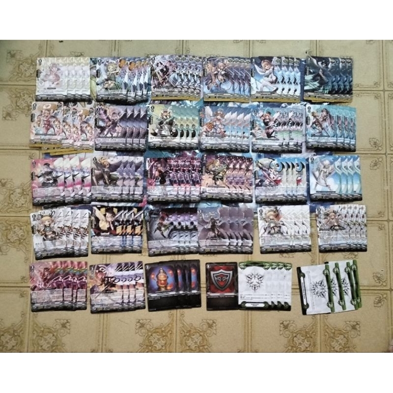 V-BT12 แยกแคลนแองเจิล ฟีทเธอร์ แบบละ4ใบ