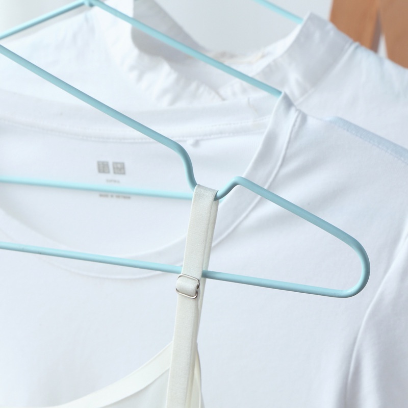 [ราคาส่วนลด ถูกที่สุด]  Flash sale 10 ชิ้น ไม้แขวนเสื้อผ้า ไม้แขวนเสื้อเหล็กหุ้มยางกันลื่น รับน้ำหนักได้ดี ราคาต่อ 1 มัด - รูปที่ 5