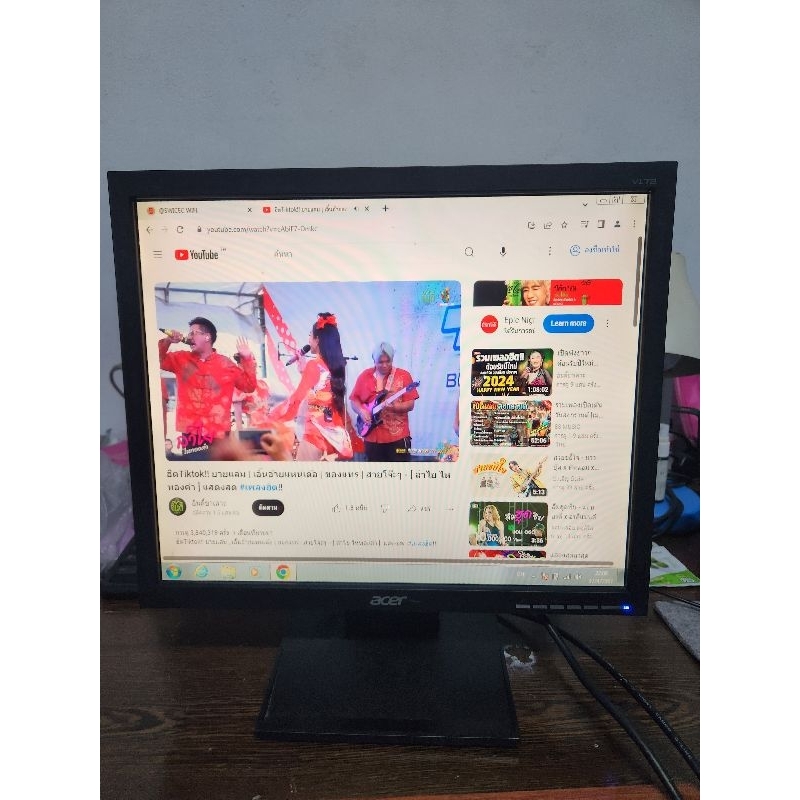 จอมอนิเตอร์ จอกล้องวงจรปิด Acer 17 นิ้ว พอร์ต VGA dvi