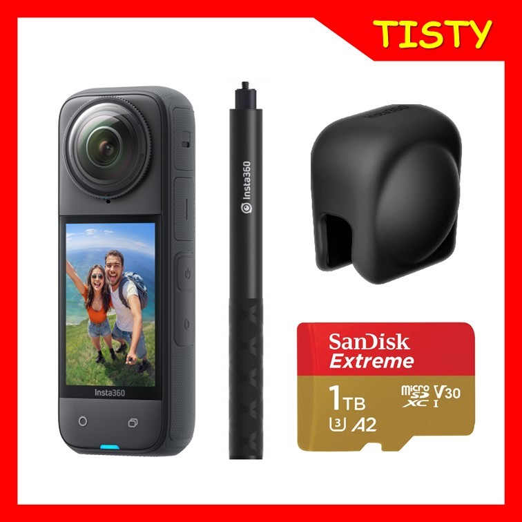 แท้ 100% Insta360 X4 Camera New 8K and 360-degree action camera