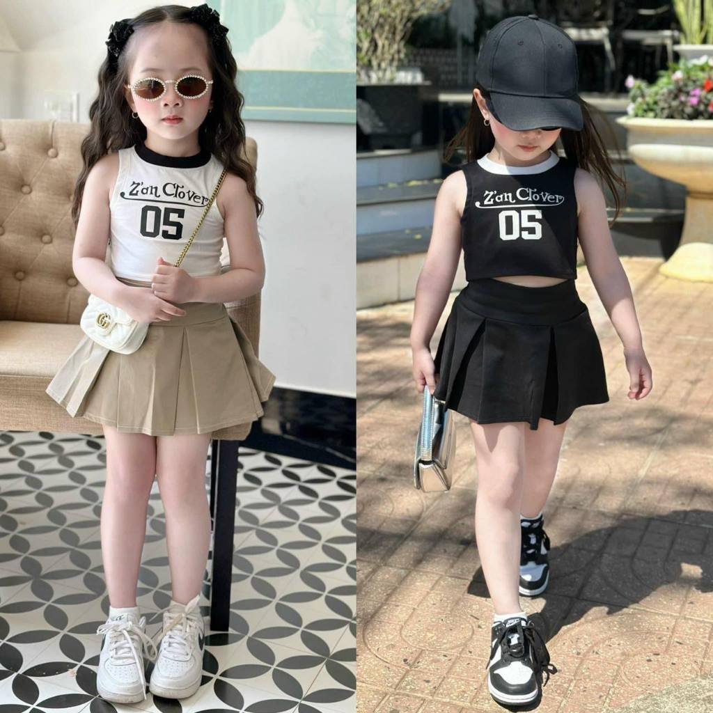 พร้อมส่ง ฉ77-ฉ78 ชุดสาวเกาหลี กระโปรงสุดคิวท์