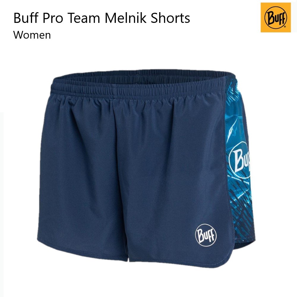 โปร Buff Pro Team Melnik Shorts Women กางเกงวิ่งมีซับในสำหรับผู้หญิง ผ้านุ่มลื่น ใส่สบายผิว ลิขสิทธิ์ของแท้