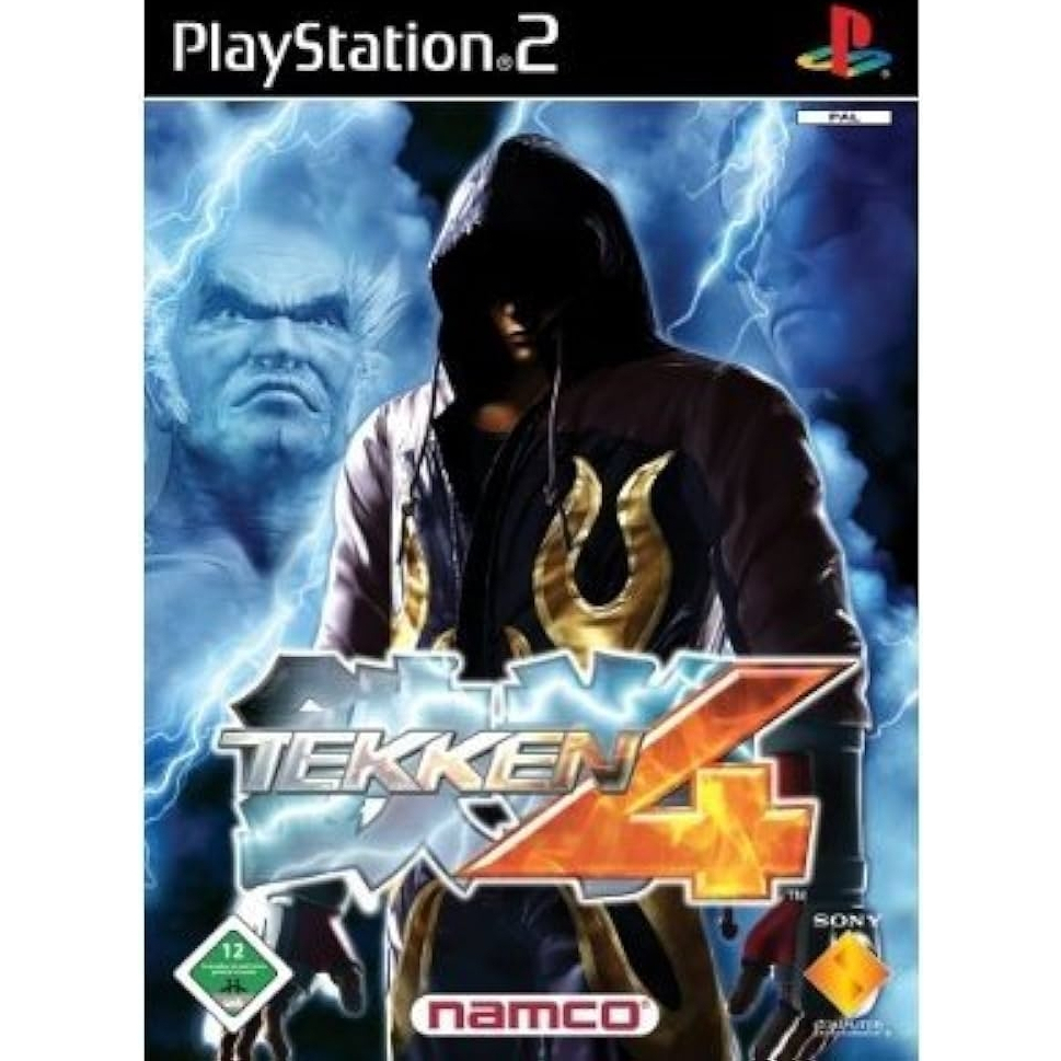 แผ่นเกม ps2 Tekken 4 (JP) แผ่นเกม ps2 คุณภาพดี