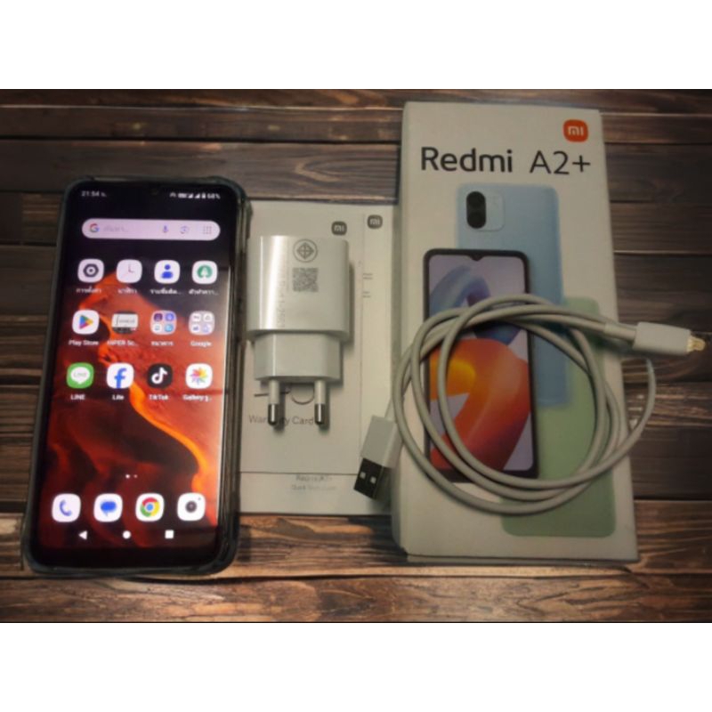 Redmi A2+ มือสอง สภาพเหมือนใหม่ ไม่ติดรายเดือน ใช้ได้ทุกเครือข่าย แรม3+3GB รอม64GB จอ6.54" android13