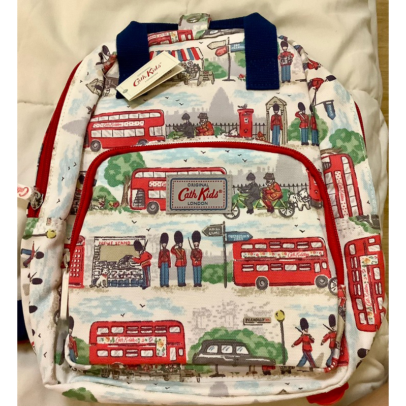 กระเป๋าเป้เด็ก Backpack Kids ลาย London street Cath kidston ของแท้ 💯
