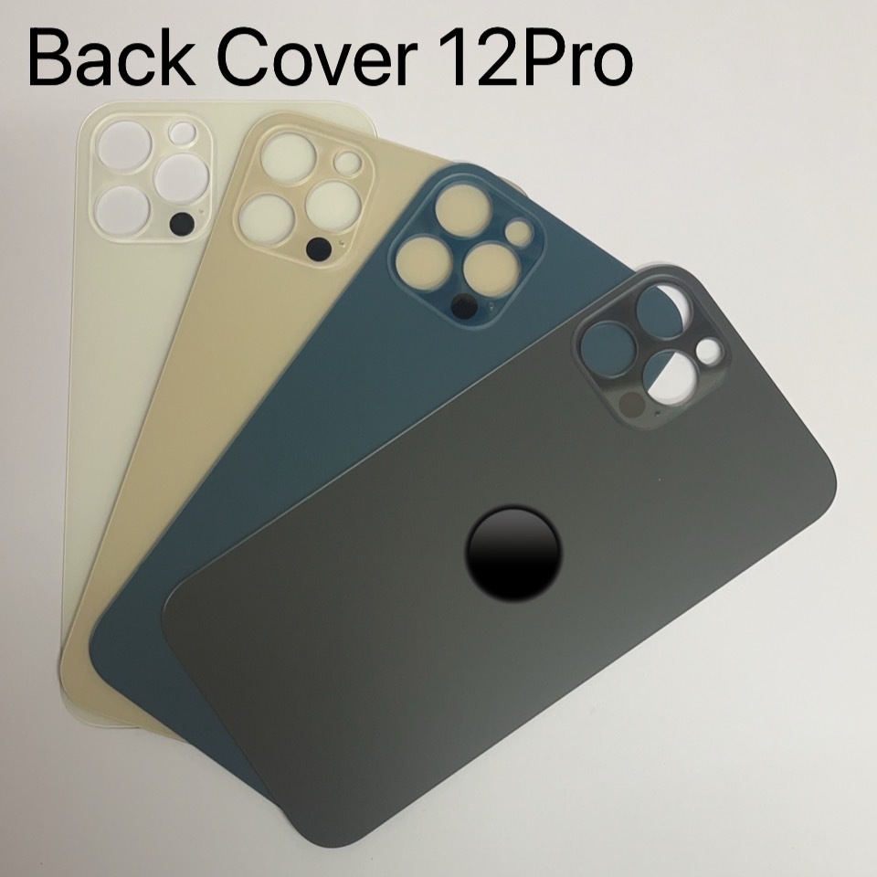Back Cover อะไหล่ครอบด้านหลัง โทรศัพมือถือ ฝากระจก สำหรับ 12Pro