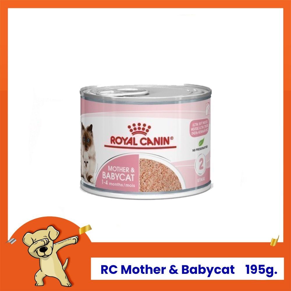 [Cheaper] Royal Canin Mother & Babycat 195g โรยัลคานิน สูตรแม่และลูก 195 กรัม
