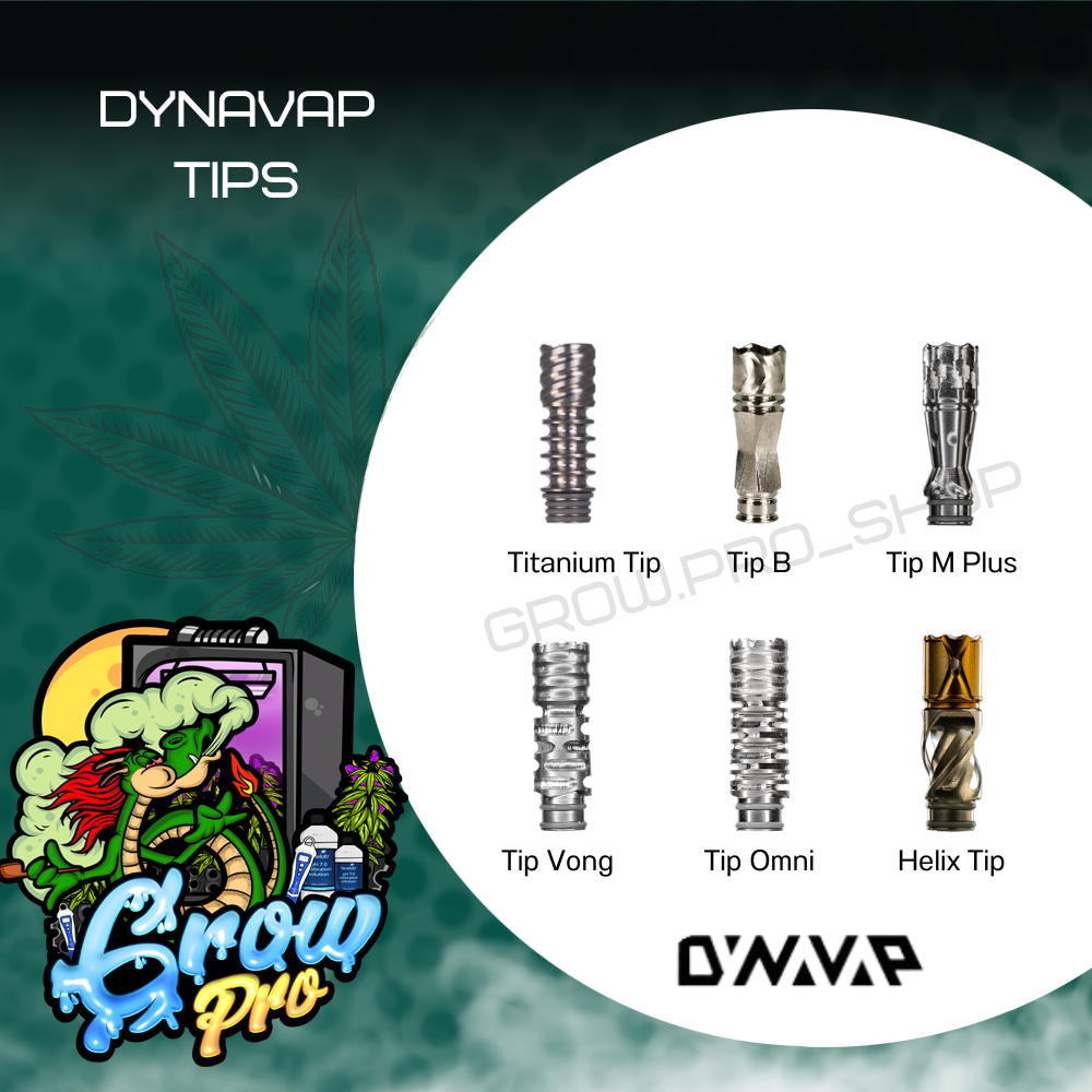 Dynavap Tips : Titanium Tip / Tip B / Tip M Plus / Tip Vong / Tip Omni / Helix Tip