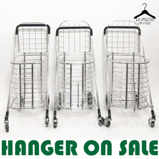 รถเข็นเหล็กชุบโครเมี่ยม รถเข็นเกาหลี รถเข็นพับเก็บได้ รถเข็น…