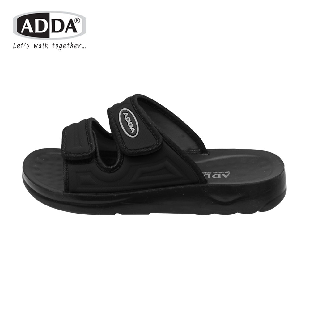 รองเท้าแตะ ผู้ชาย ADDA PU รุ่น 7MA03 (ไซส์ 39-43) ลำลองแบบสวมนุ่มเบาสบายปกป้องเท้าคุณ