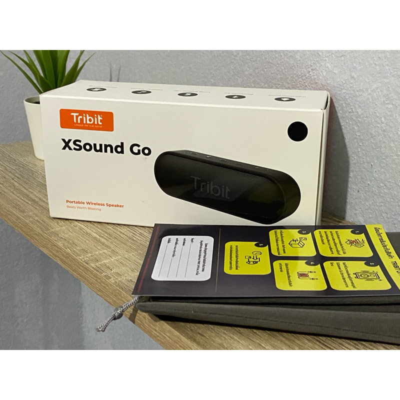 🔊ลำโพงบลูทูธ tribit XSound Go gen2 สีดำ สินค้าใหม่มือ1