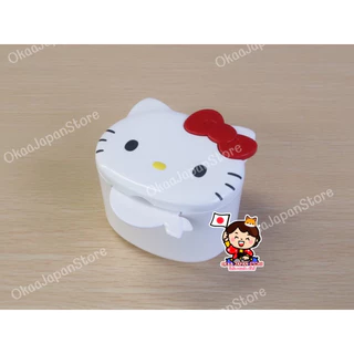 🇯🇵ญี่ปุ่นแท้ 🚚พร้อมส่ง🎌 Kitty Dental Cup ถ้วยทำความสะอาดฟันปลอม รีเทนเนอร retainer invisalign Sanrio คิตตี้ กล่องแช่ฟัน