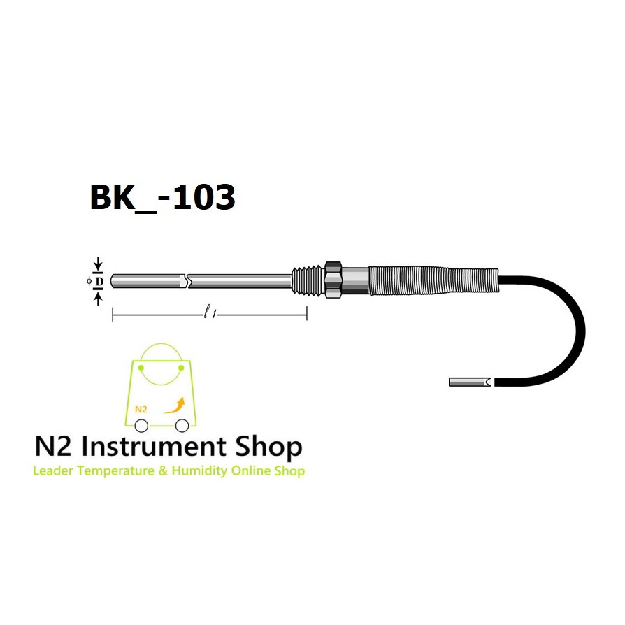 Temperature Sensor (Thermistor) NTC5K Resistance @ 25C