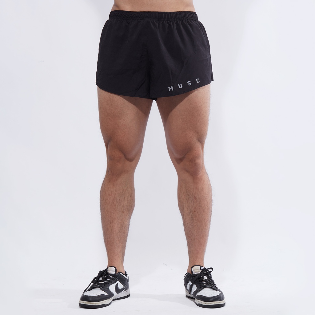 Musculo Dryfit gym shorts กางเกงยิมขาสั้นแห้งไวแบบมีซับใน