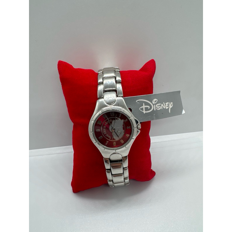 นาฬิกา Disney หน้าปัดสีแดง รูปหมีพูห์