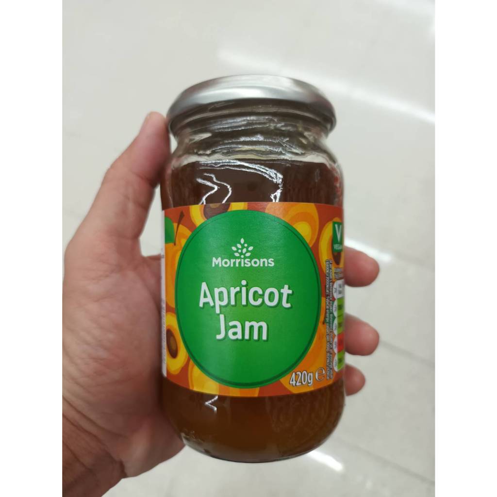 Morrison's apricot jam 420g มอร์ริสันส์ แอปริคอต แยม 420กรัม