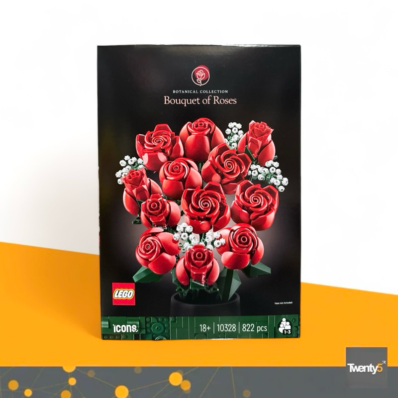 (พร้อมส่ง รับส่วนลด 10-20%) Lego 10328 Bouquet of Roses เลโก้ของใหม่ ของแท้ 100%