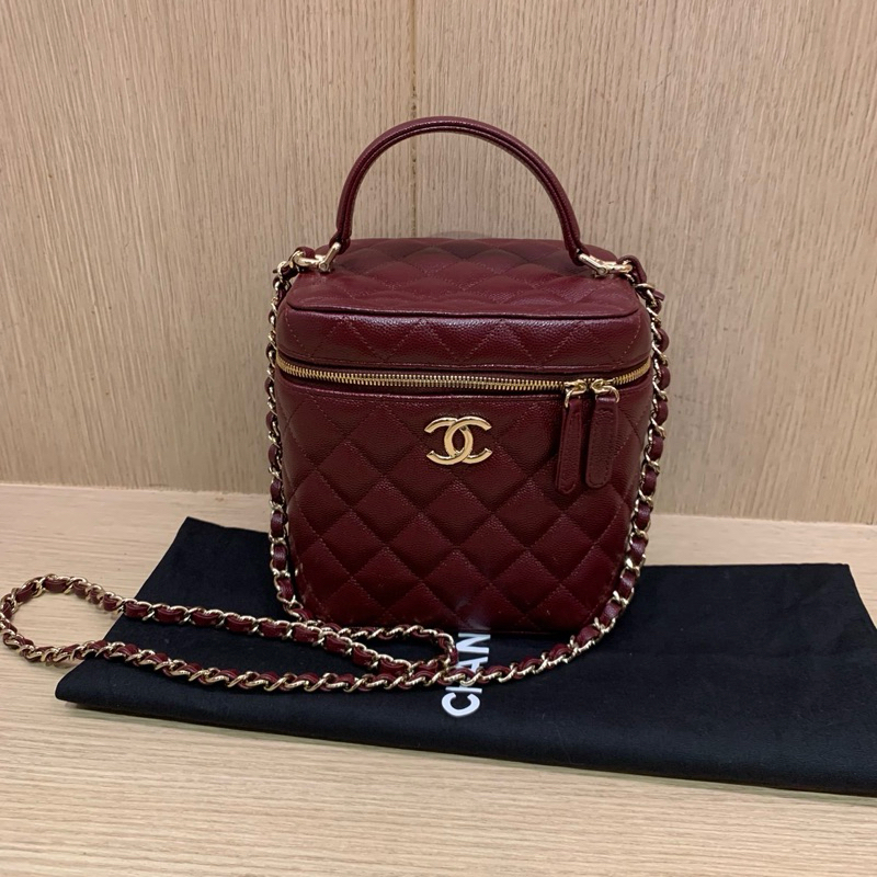 CO240413159] Chanel Vanity With Top Handle🍒