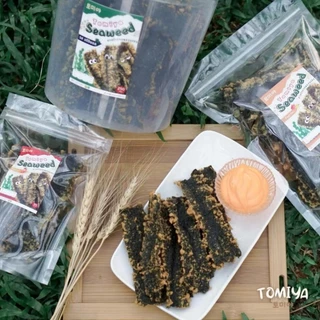 [ ขนาด 250 กรัม ] สาหร่ายทอดอบกรอบถังใหญ่ (เลือกรสชาติในตะกร้า)