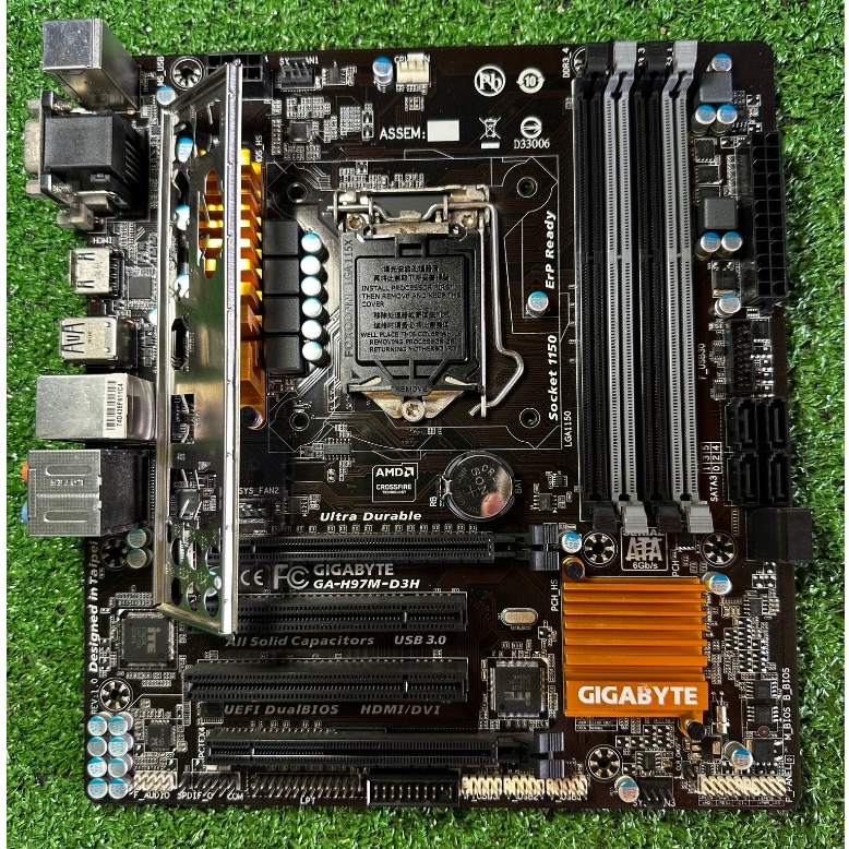 Gigabyte GA H97M-HD3 สินค้ามือสอง ผ่านการทดสอบประสิทธิภาพ ประกันร้าน