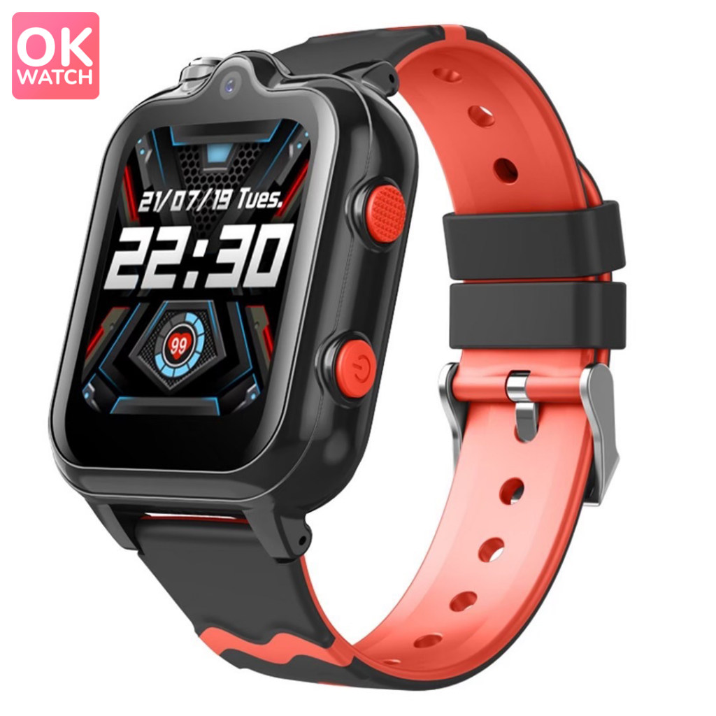 Ok Watch นาฬิกาป้องกันเด็กหาย Wonlex New Model T18 PRO ดูกล้องวงจรปิด CCTV 2 ตัว