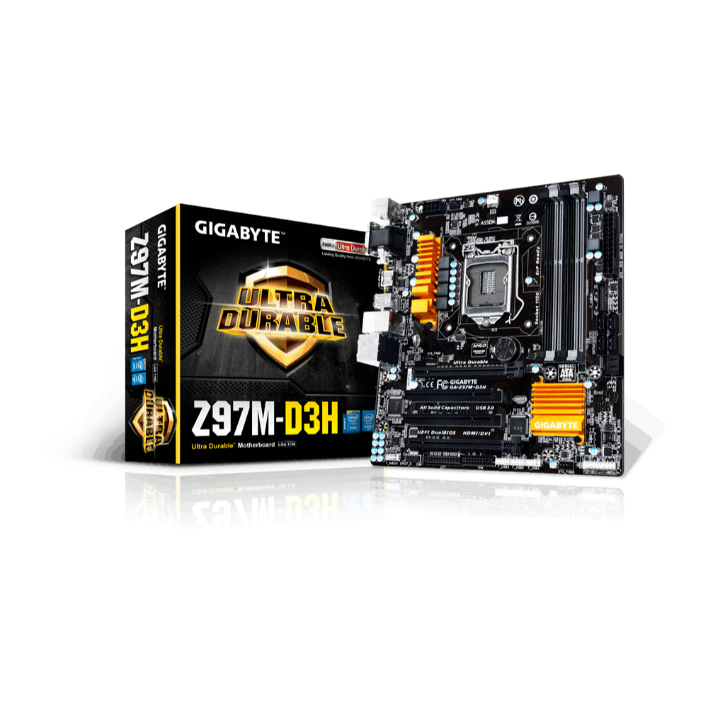 MAINBOARD (เมนบอร์ด) 1150 GIGABYTE Z97M D3H พร้อมส่ง