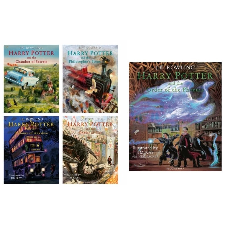 (พร้อมส่ง) หนังสือการ์ตูนภาษาอังกฤษ Harry Potter 1เซท มี 5 เล่ม