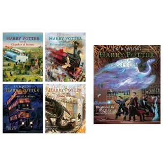 (พร้อมส่ง) หนังสือการ์ตูนภาษาอังกฤษ Harry Potter 1เซท มี 5 เล่ม