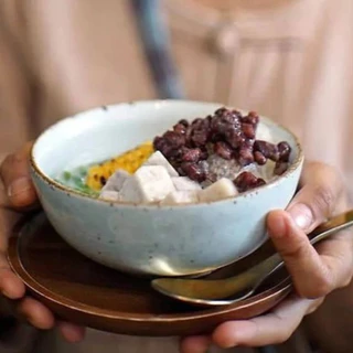 ถั่ว อะซิกิ ญี่ปุ่น ถั่วกวน หยาบ Azuki Red bean paste สูตรหวานน้อย แป้งโมจิ ทำอาหารไทย อาหารญี่ปุ่น