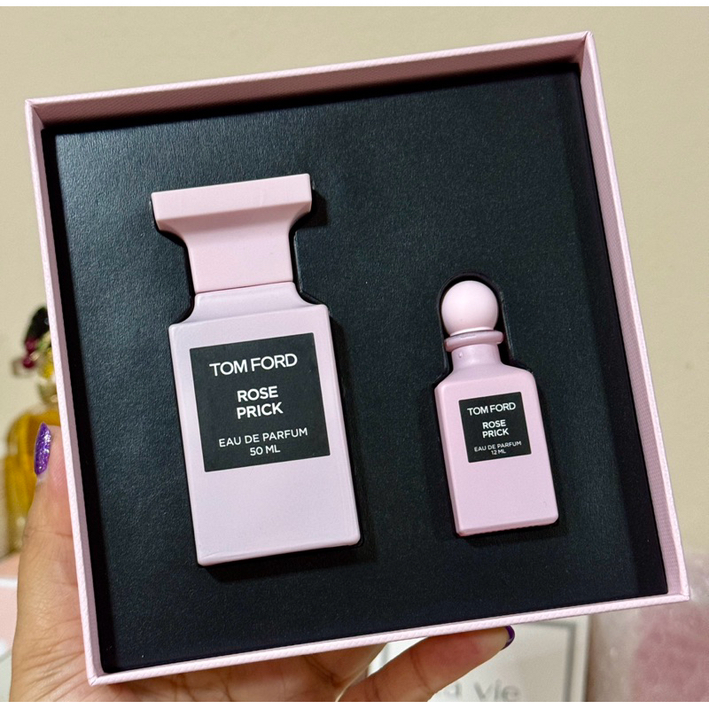 น้ำหอมแท้ Tom Ford Rose Prick EDP Gift Set 50ml +12ml ของแท้ล้าน%