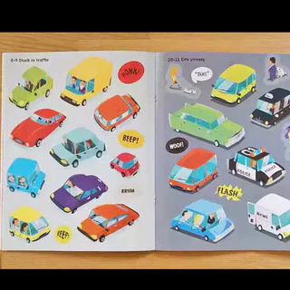 พร้อมส่ง Usborne Sticker English Book สมุดภาพสติ๊กเกอร์ หนังสือสติกเกอร์ติดสนุก สมุดสติกเกอร์ภาษาอังกฤษ