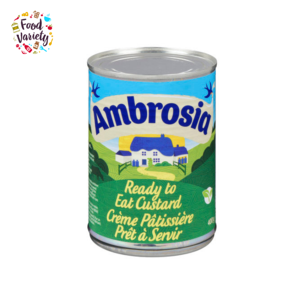 Ambrosia Ready To Eat Devon Custard 400g แอมโบรเซีย คัสตาร์ดเดวอนพร้อมรับประทาน 400 กรัม