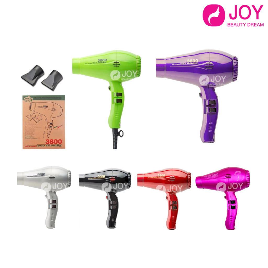ไดร์เป่าผมยอดนิยม PARLUX 3800 Ceramic Ionic Dryer มาใหม่ไฟแรง มีให้เลือก 6 สี