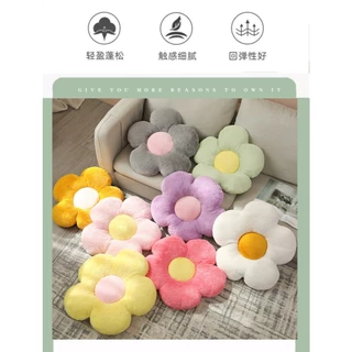 เบาะรองนั่ง เบาะดอกไม้ ดอกเดซี่ น่ารักมาก หมอนตุ๊กตา หมอนโซฟา 35,50 Cm