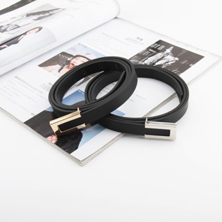 MAO เข็มขัดหนัง PU สไตล์วินเทจ สําหรับผู้หญิง