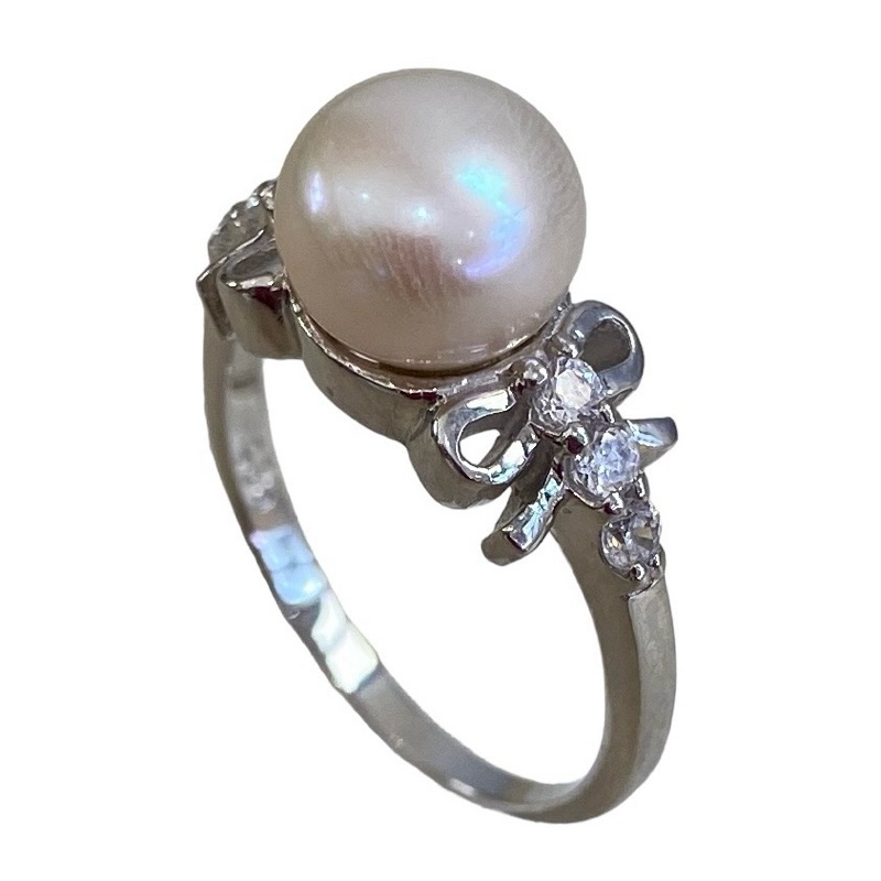 Krabi andaman pearl แหวนไข่มุกเอดิสัน ไข่มุกแท้น้ำจืด