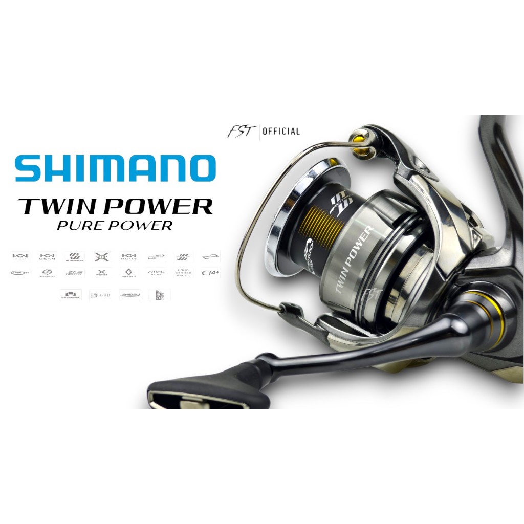 รอกสปิน Shimano Twin Power FE 2024 ของแท้