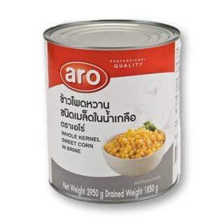 ข้าวโพดหวาน Aro ข้าวโพดกระป๋อง เอโร่ ขนาด 340g