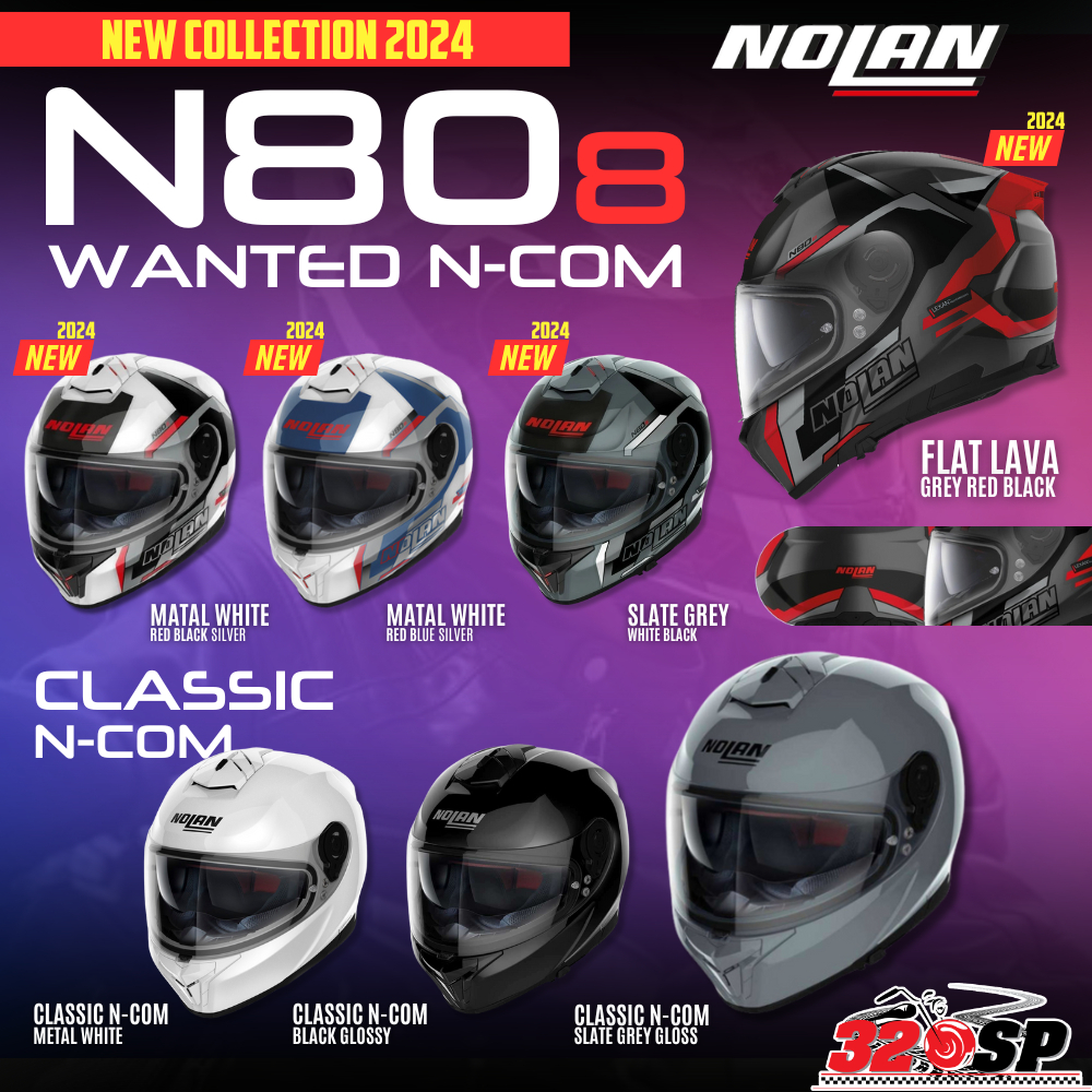 หมวกกันน็อค Nolan N80-8 มาใหม่ ส่งไว !!! 320SP