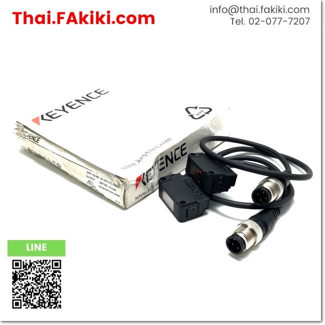 มือสองพร้อมส่ง, (C)Used, PZ-G51EP Photoelectronic Sensor, โฟโต้อิเล็กทริค เซ็นเซอร์ สเปค M12 PNP, KE