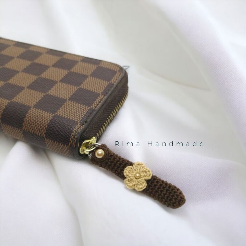 ไหมหุ้มซิปกระเป๋าสตางค์​ Lv clemence​ wallet​ (พร้อมส่ง)​