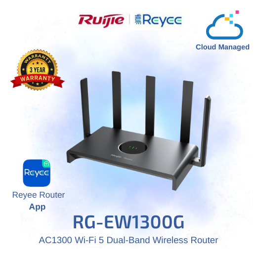 RG-EW1300G 1300M Dual-band Gigabit Wireless Router