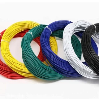 สายไฟ VSF สายไฟเดี่ยว 0.5-2.5 sq.mm คอนโทรล ใช้กับ 12V - 220V ได้ สายไฟสี แบบฝอย ใช้ในบ้าน รถยนต์ มอไซค์ UNITED AT