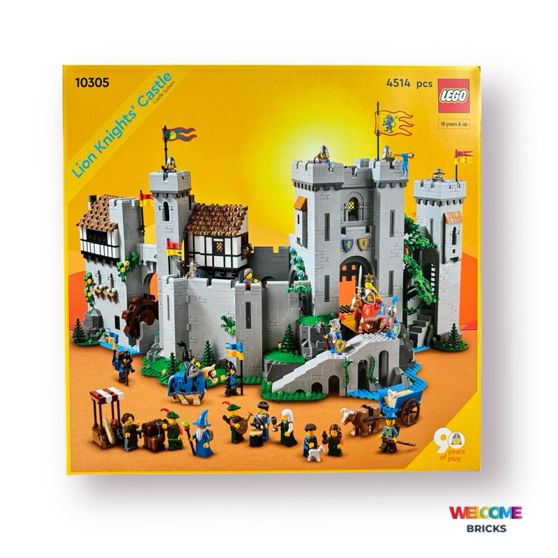 (พร้อมส่งไม่ต้องรอ) Lego 10305 Lion Knights' Castle