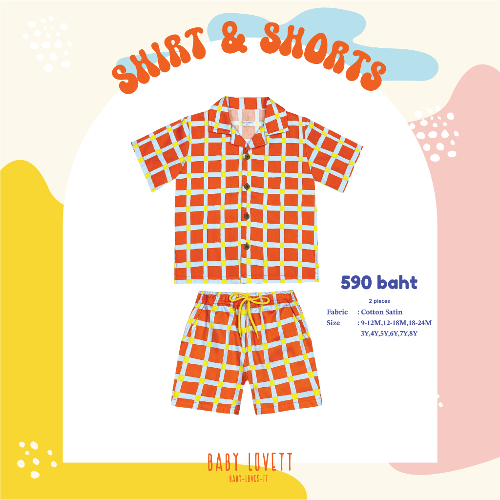 37 SUMMER - Shirt & Shorts