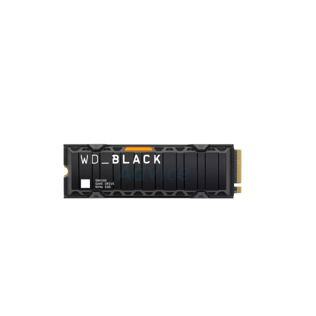 1 TB SSD M.2 PCIe 4.0 WD BLACK SN850X (WDS100T2XHE) Heatsink