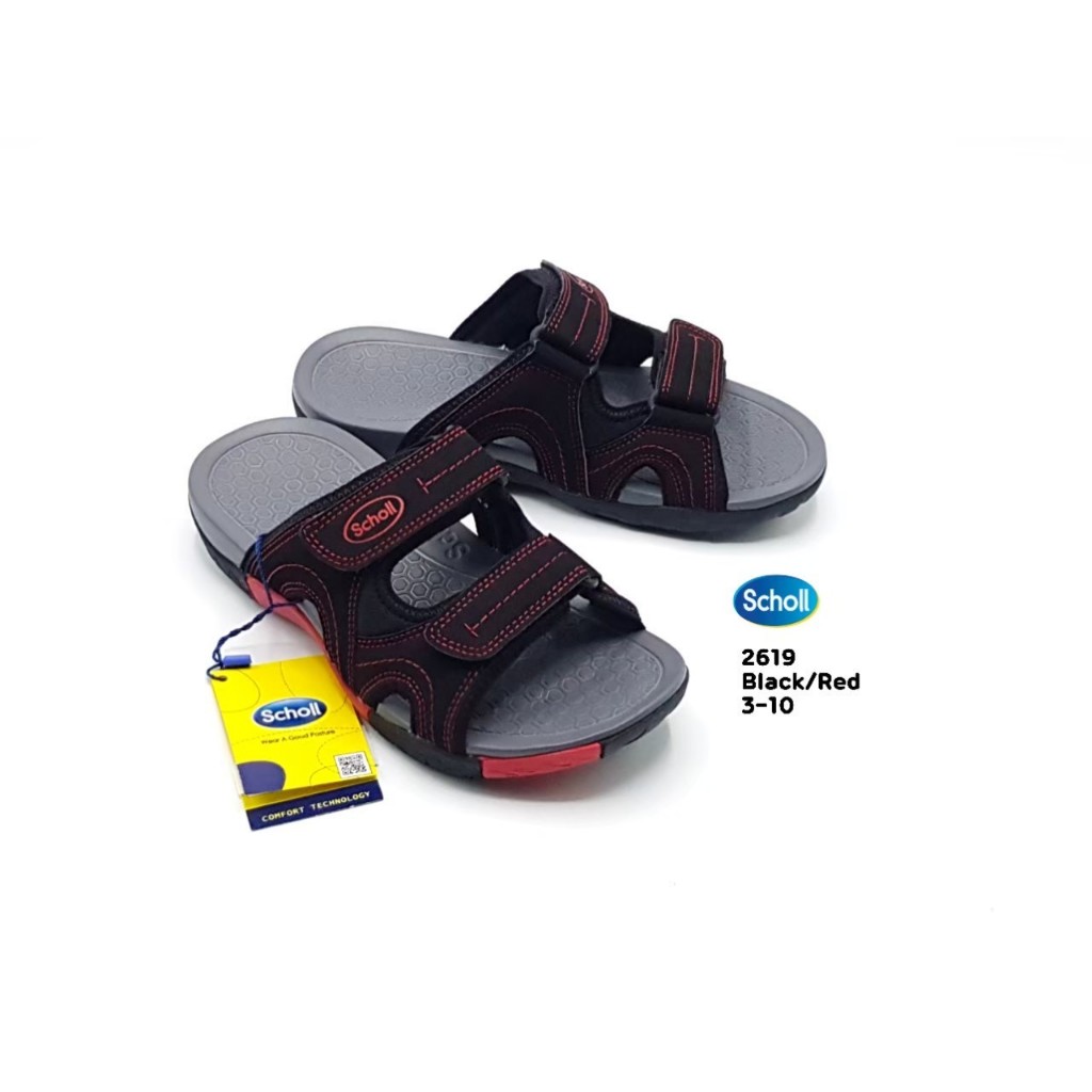 Scholl Globe2 1U-2619 รองเท้าแตะscholl  รองเท้าแตะชาย