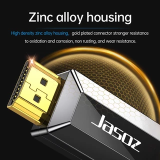 ⚡COD⚡Jasoz HDMI Fiber Cable สายเคเบิล HDMI 2.1 8K/60Hz 48Gbps ความยาว 5m 10m 15m 20m 30m 40m 50m